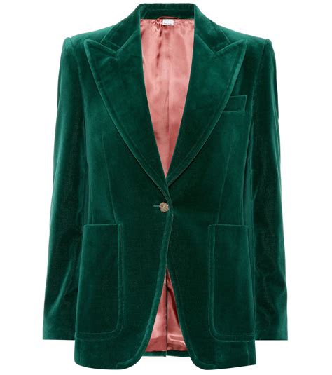 gucci green blazer|gucci blazer second hand.